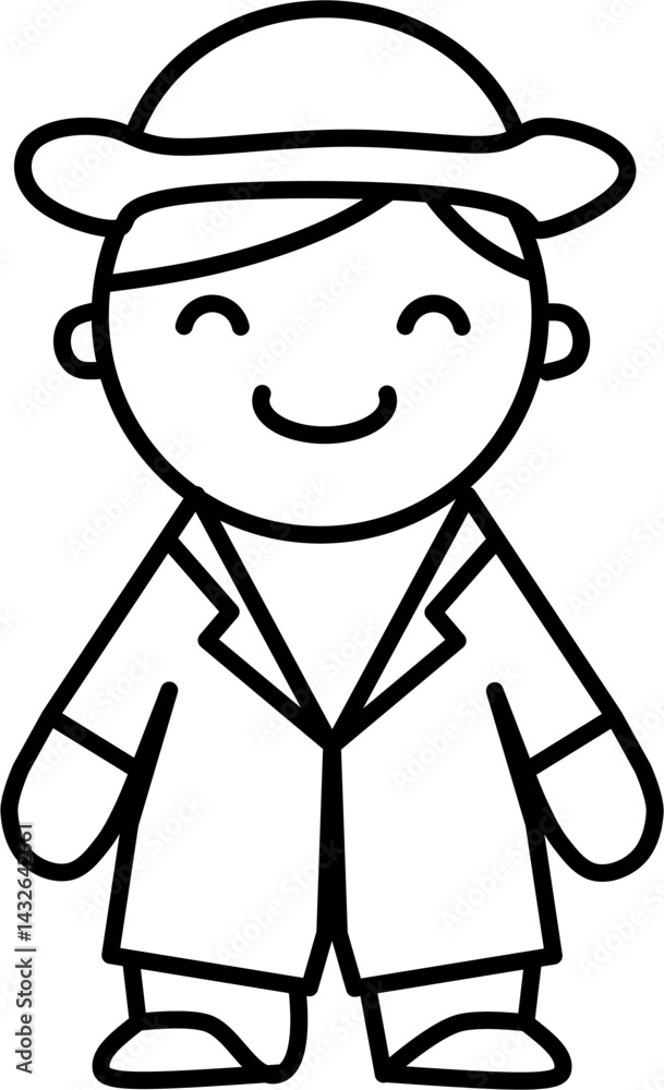 A fun and minimalist doodle icon set featuring 8 different Labour Day themed illustrations. This flat vector design includes cute cartoon workers, tools, teamwork scenes, and celebration moments. Perf A fun and minimalist doodle icon set featuring 8 different Labour Day themed illustrations. This flat vector design includes cute cartoon workers, tools, teamwork scenes, and celebration moments. Perf
