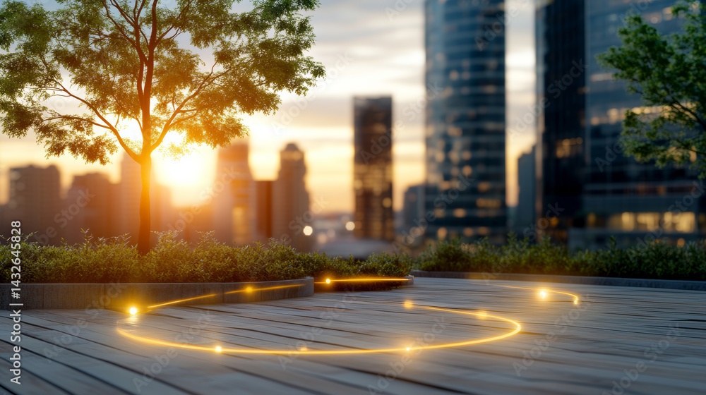 Fototapeta premium Urban infrastructure resilience planning