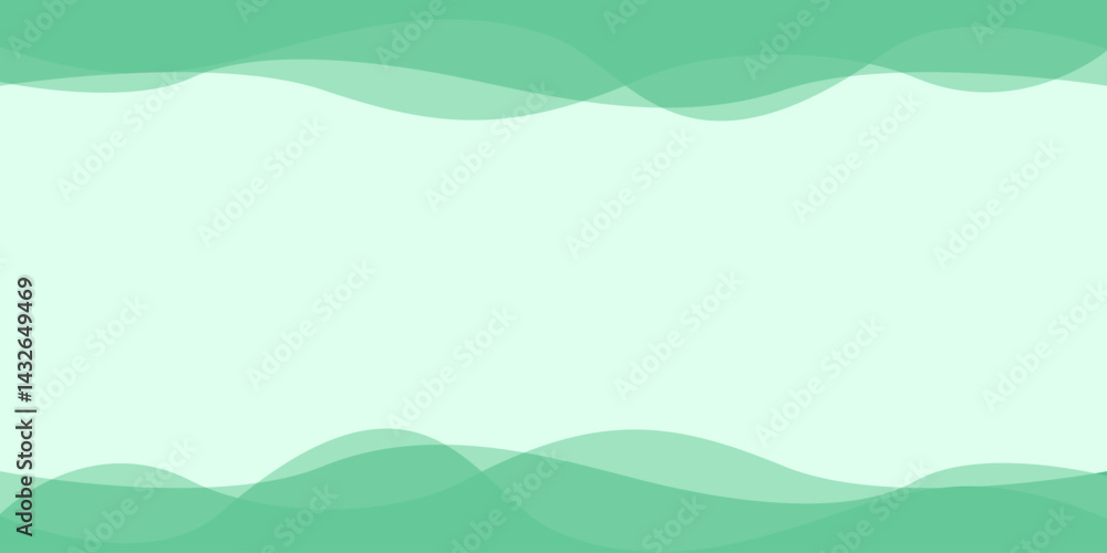 Dynamic fluid background monotone green color. Curve, nature. Vector Dynamic fluid background monotone green color. Curve, nature. Vector