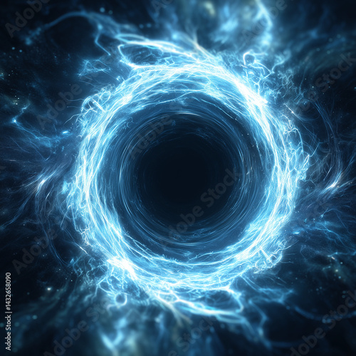 Futuristic Energy Portals and Sci-Fi Vortex Tunnels – Glowing Wormholes and Light Speed Motion FX Collection