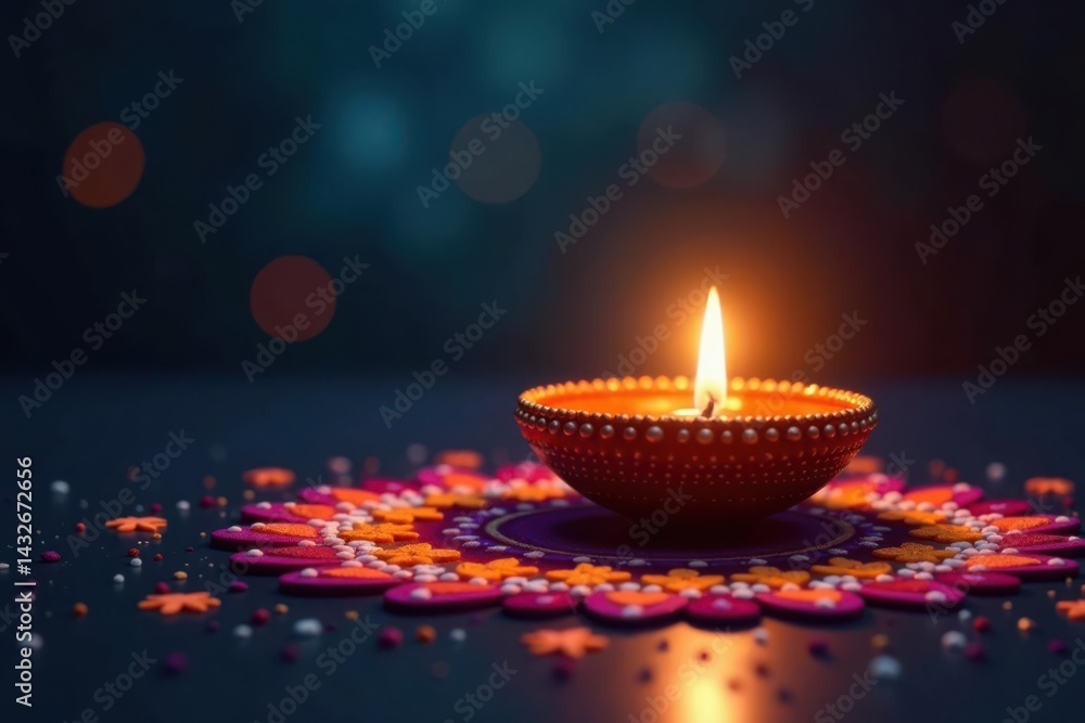 Glittering Diwali backdrop Intricate rangoli, glowing diya , illustration, rangoli Glittering Diwali backdrop Intricate rangoli, glowing diya , illustration, rangoli