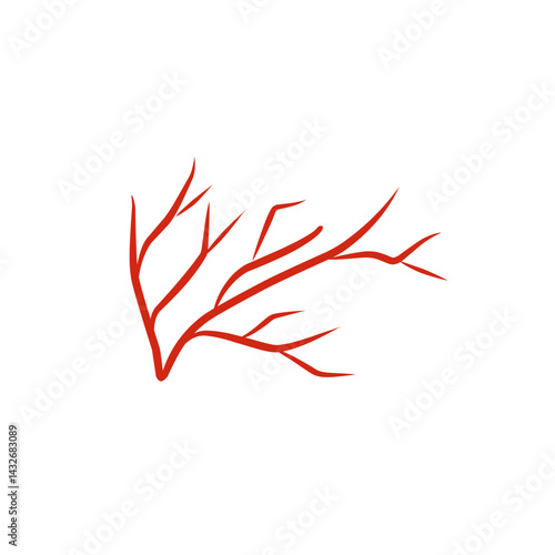 illustration of human blood vessels