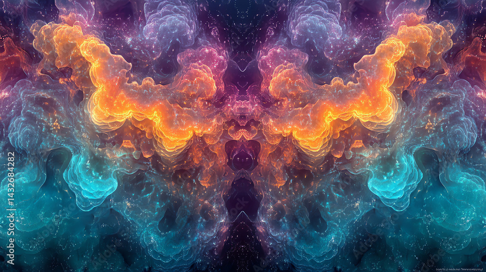 Surreal algorithmic landscapes blending organic forms with math structures. Kaleidoscopic colors, fluid geometry, and dreamlike digital networks in minimalist sci-fi style. Surreal algorithmic landscapes blending organic forms with math structures. Kaleidoscopic colors, fluid geometry, and dreamlike digital networks in minimalist sci-fi style.