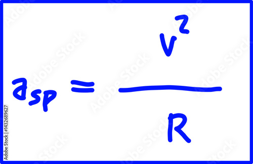 physics formula for circular motion, centripetal acceleration and radial acceleration