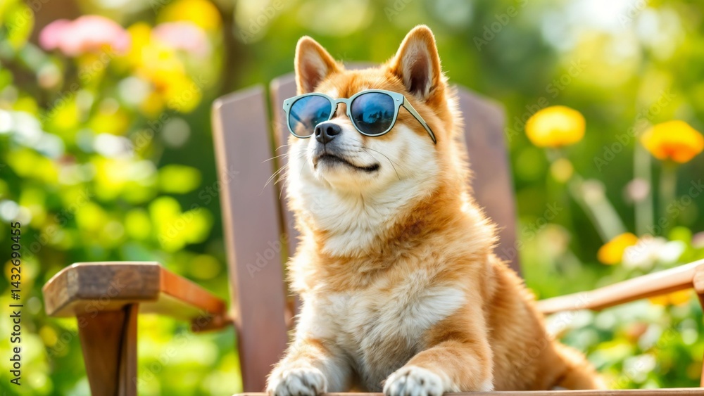 Obraz premium squirrel in the garden