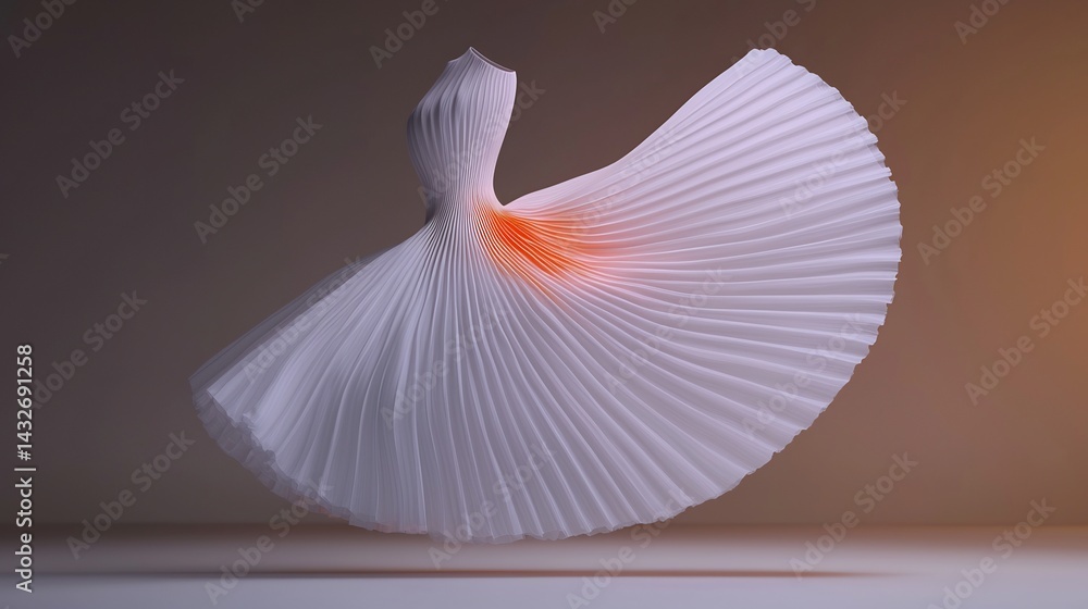 Elegant, Abstract Dress Elegant, Abstract Dress