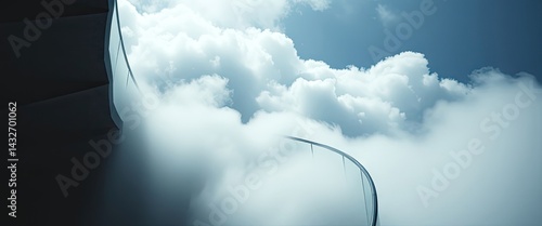 Obraz na płótnie Above the Clouds w salonie