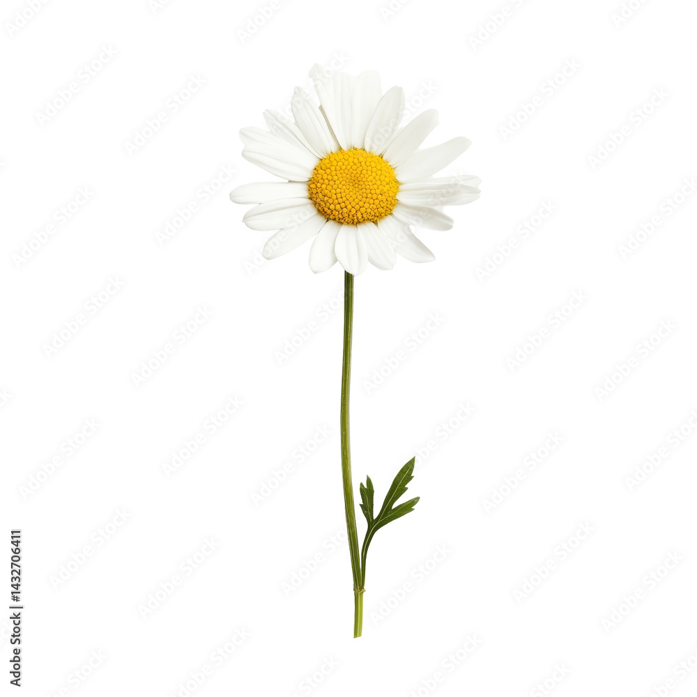 A beautiful daisy flower isolated on transparent background showcasing its vibrant yellow center and delicate transparent petals, daisy flower isolated on transparent A beautiful daisy flower isolated on transparent background showcasing its vibrant yellow center and delicate transparent petals, daisy flower isolated on transparent