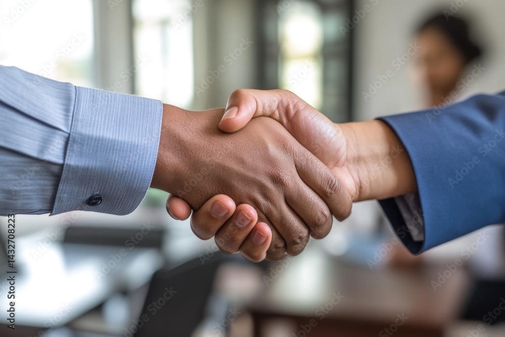 Businessmen making handshake with partner, greeting, dealing, merger and acquisition, business joint venture concept, for business, finance and investment background, teamwork and successful business. Businessmen making handshake with partner, greeting, dealing, merger and acquisition, business joint venture concept, for business, finance and investment background, teamwork and successful business.