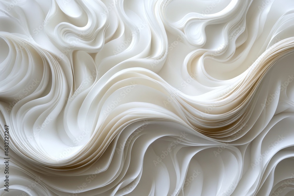 Elegant, flowing fabric texture showcasing intricate, draped folds. Elegant, flowing fabric texture showcasing intricate, draped folds.