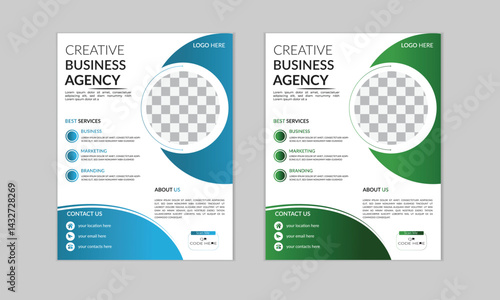 Modern Company Flyer Design 