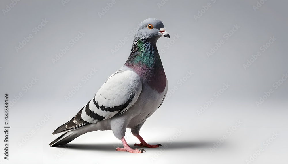 Fototapeta premium grey crowned pigeon