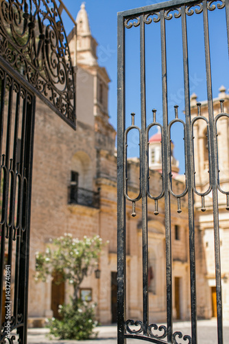 Old stone church on the island of Malta