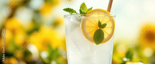 Obraz na płótnie Refreshing Lemonade w salonie