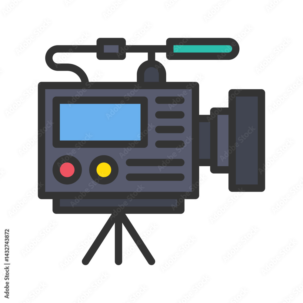 Ticket icon vector image. Suitable for mobile apps, web apps and print media. Ticket icon vector image. Suitable for mobile apps, web apps and print media.