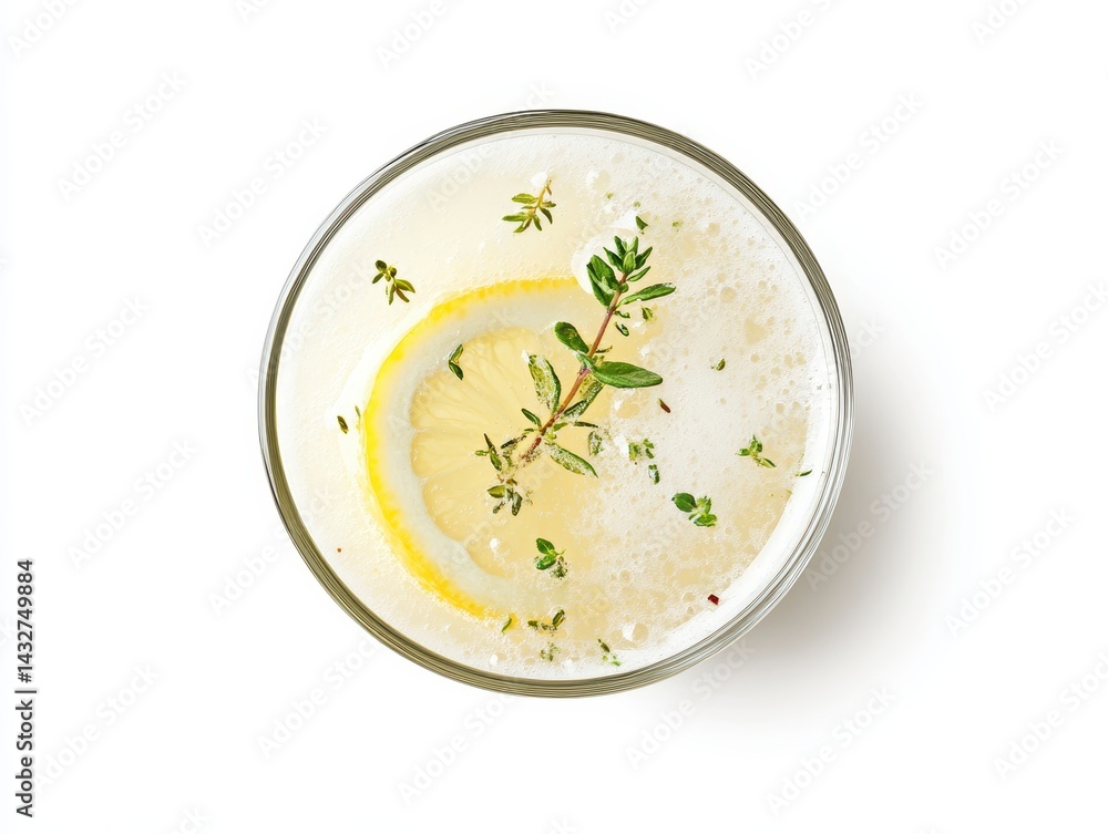 Refreshing Lemon Drink with Thyme Refreshing Lemon Drink with Thyme