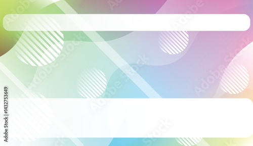 Geometric Pattern With Lines, Wave. For Your Design Ad, Banner, Cover Page. Vector Illustration with Color Gradient.