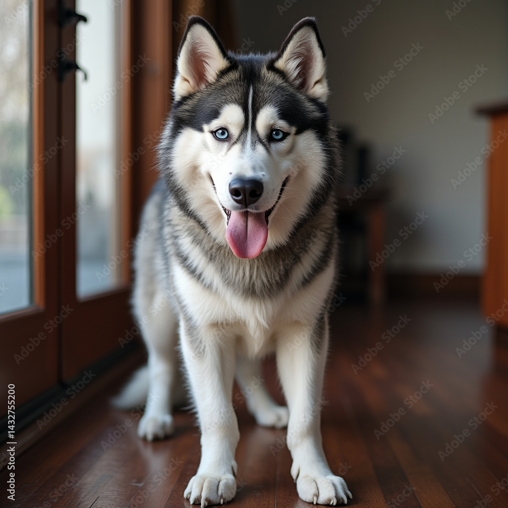 alaskan malamute portrait alaskan malamute portrait