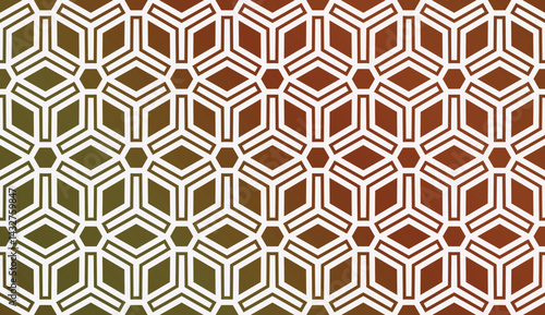 Vector Pattern In Geometric Style with smooth multicolored colorful gradient background. Lines. Modern Elegant Background. For Your Design