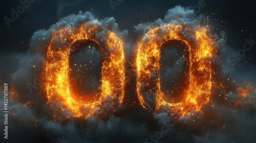 Fiery Zeroes: A Digital Inferno