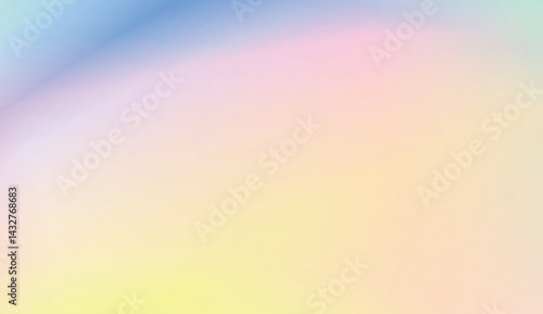 Sweet Multicolor Blurred Background. For Futuristic Ad, Booklets. Vector Illustration.