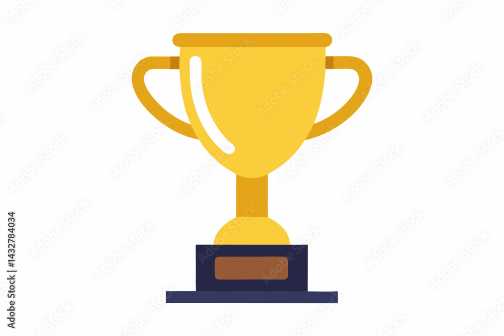 gold trophy cup vector illustration gold trophy cup vector illustration