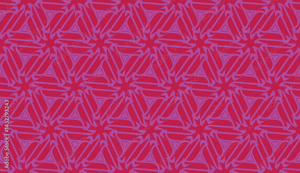 Pattern with polygonal geometric elements. Vector Seamless illustration. Template for wallpaper, interior design, decoration, scrapbooking page. Pattern with polygonal geometric elements. Vector Seamless illustration. Template for wallpaper, interior design, decoration, scrapbooking page.