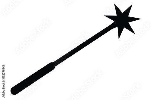 magic wand vector icon