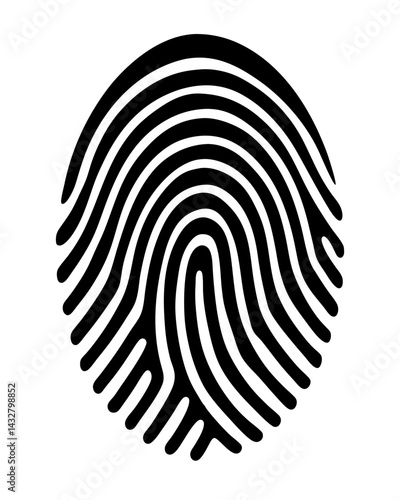 "Detailed Fingerprint Pattern"