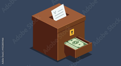 Corrupt Voting Ballot Box