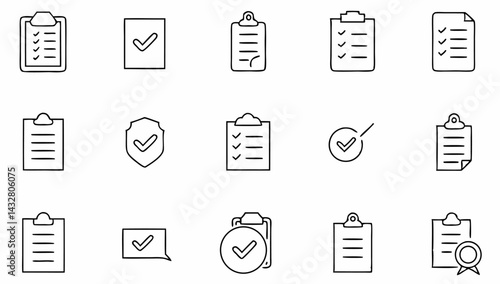in-compliance-icon-set-that-shows-a-company-passed.eps