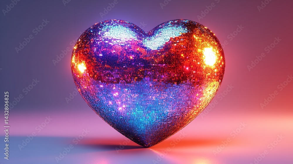 Group of transparent colorful hearts Group of transparent colorful hearts