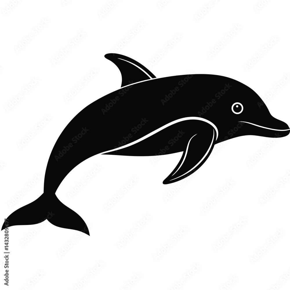 Fototapeta premium baiji yungtze river dolphin