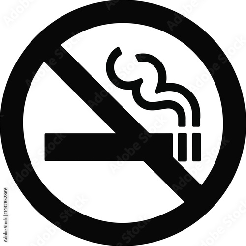 No smoking sign