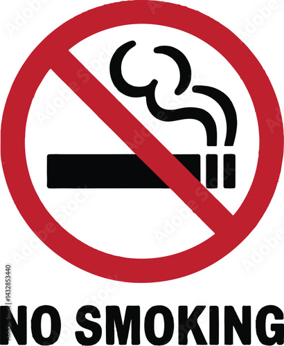 No smoking sign