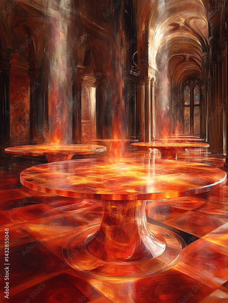 Burning Tables, Grand Hall