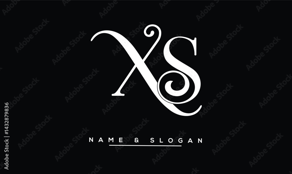 SX, XS Abstract Letters Logo Monogram