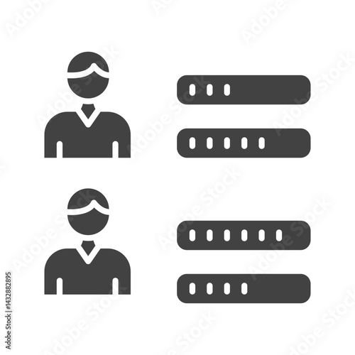 Recount icon vector image. Suitable for mobile apps, web apps and print media.