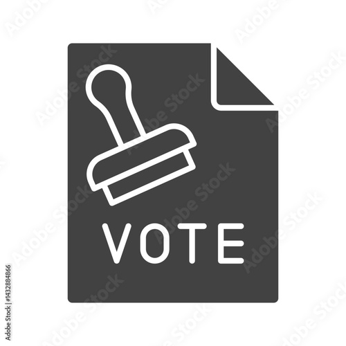 Stamp icon vector image. Suitable for mobile apps, web apps and print media.
