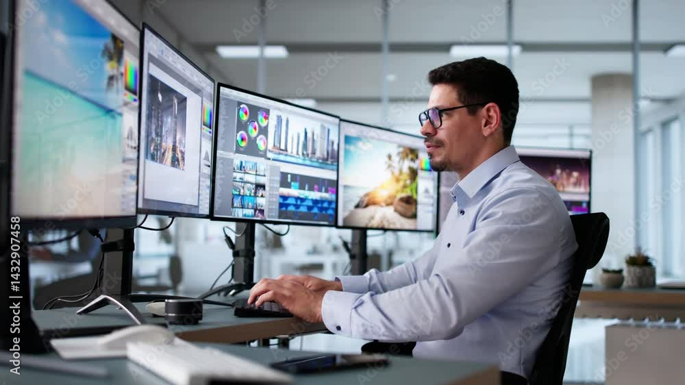 Graphic Web Designer Using Design Software Graphic Web Designer Using Design Software