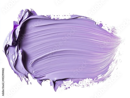 Obraz na płótnie A high-resolution acrylic paint swatch of a bold violet paint w salonie