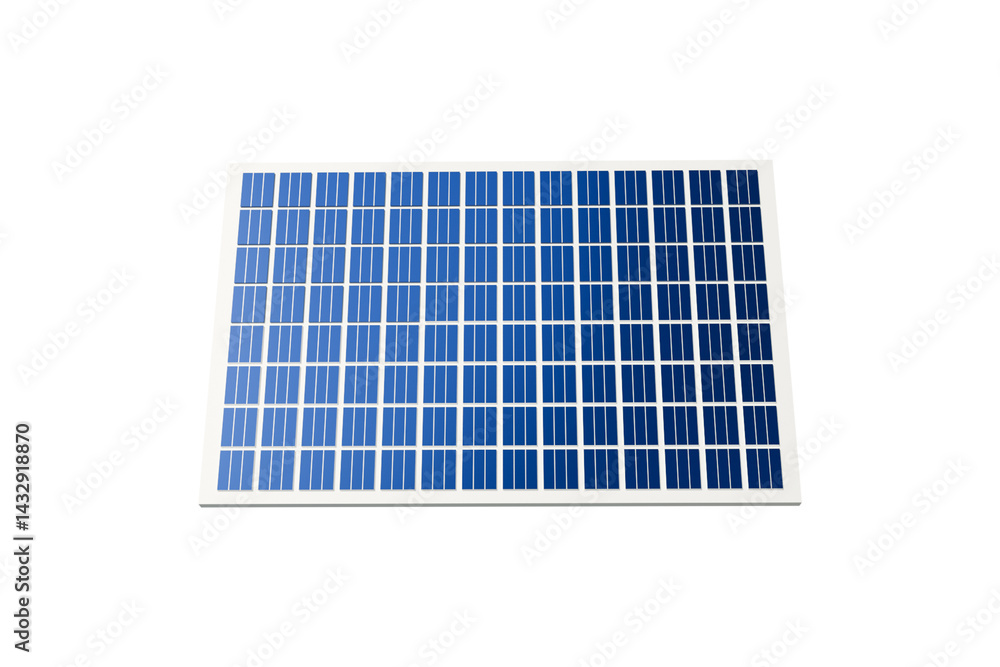 3D model of solar panel on white background, eco energy, energy 3D model of solar panel on white background, eco energy, energy