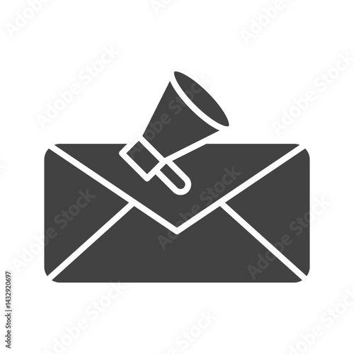 Email Marketing icon vector image. Suitable for mobile apps, web apps and print media.