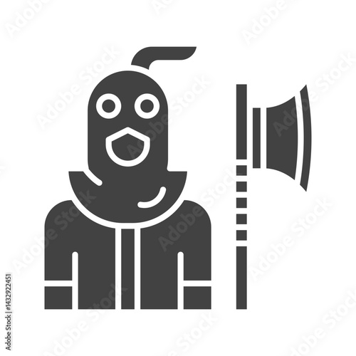 Executioner icon vector image. Suitable for mobile apps, web apps and print media.