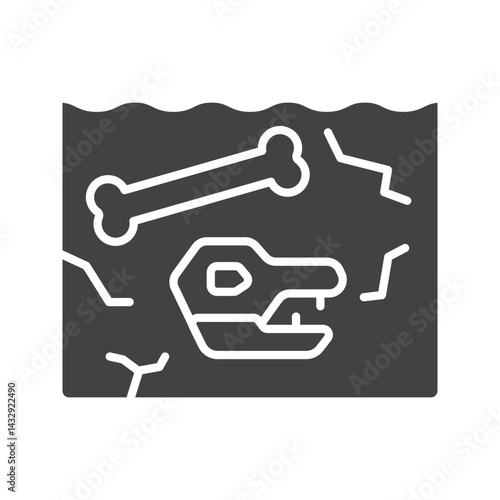 Extinction icon vector image. Suitable for mobile apps, web apps and print media.