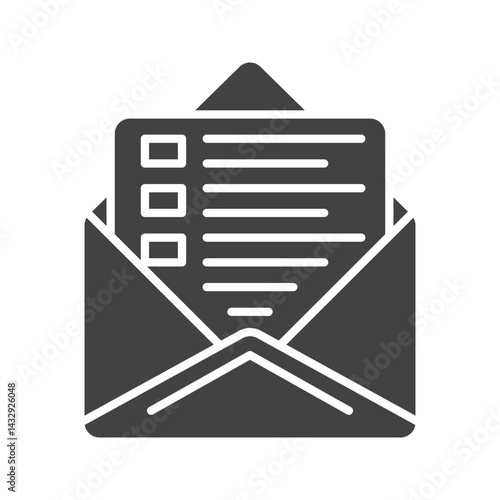 Mail icon vector image. Suitable for mobile apps, web apps and print media.