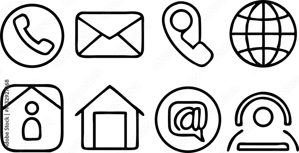 Web icon set. Website set icon vector. for computer and mobile