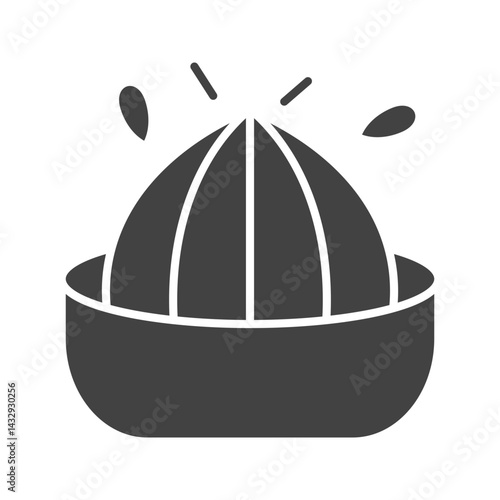 Squeezer icon vector image. Suitable for mobile apps, web apps and print media.
