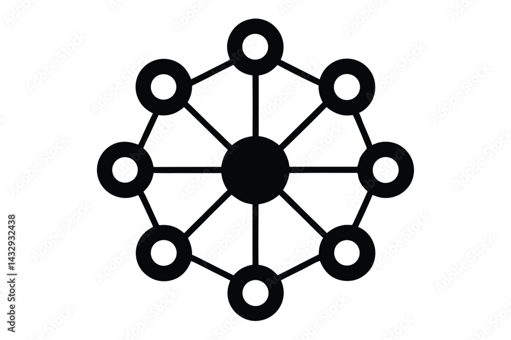 network vector icon network vector icon