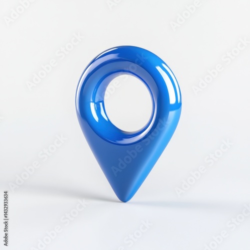 Free Download Blue map marker - GFXLoad